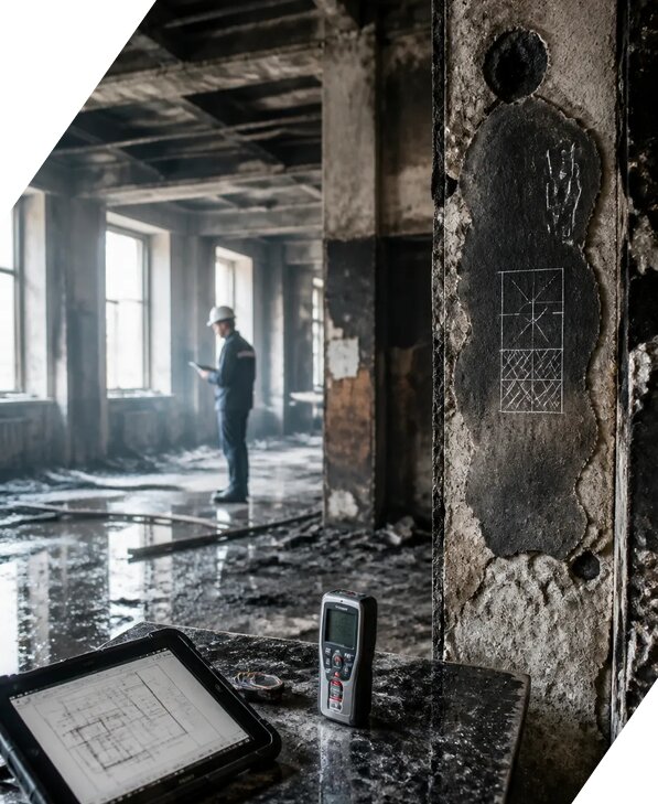 Обследование зданий после пожара в Туймазы от 15285 р. | ЭкспертизаРоссия