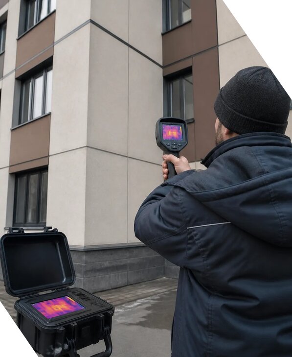 Тепловизионное обследование зданий и сооружений в Туймазы